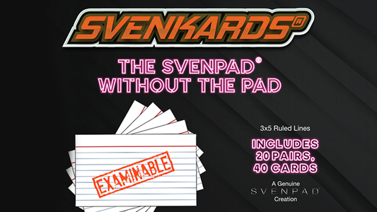 SvenKards (Lined) by Brett Barry - Wizard Magic Shop