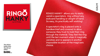 Ringo Hanky (Extra Hanky for BABU) by GRUM®