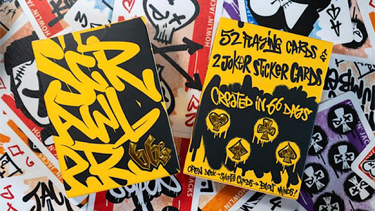 Scrawler 66's Playing Cards by Howlin' Jacks - Wizard Magic Shop