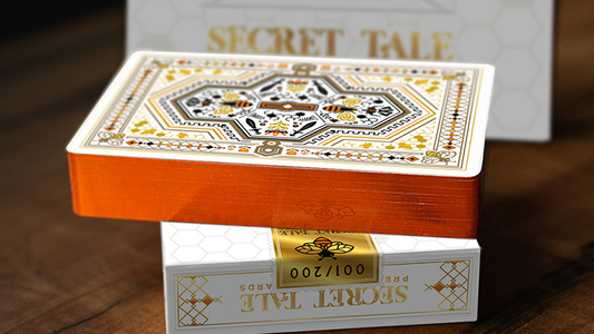 Secret Tale Ragnar MINI White Bee Playing Cards - Wizard Magic Shop
