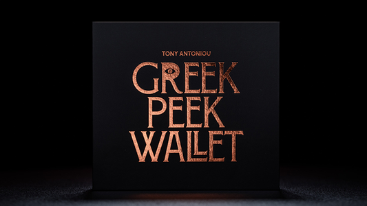 Greek Peek Wallet by Tony Antoniou - Wizard Magic Shop