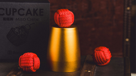 Cupcake 2.0 (Gold Metal) by Milo & Bacon Magic - Wizard Magic Shop
