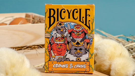 BICYCLE CHKNS & CROWNS PLAYING CARDS - Wizard Magic Shop
