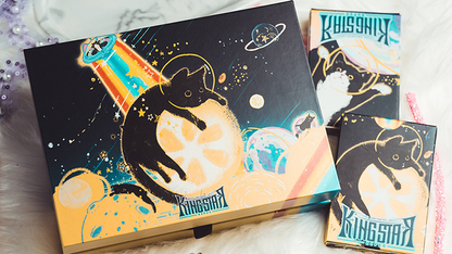 Space Cat V2 Collector's Box Set Playing Cards by King Star Default Title
