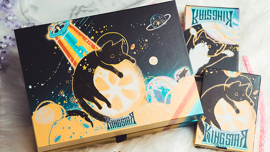 Space Cat V2 Collector's Box Set Playing Cards by King Star Default Title - Wizard Magic Shop