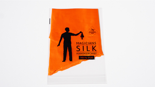 PRO SILK DIAMOND CUT ORANGE 36" by Murphy's Magic - Wizard Magic Shop