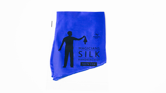 PRO SILK DIAMOND CUT BLUE 36" by Murphy's Magic - Wizard Magic Shop