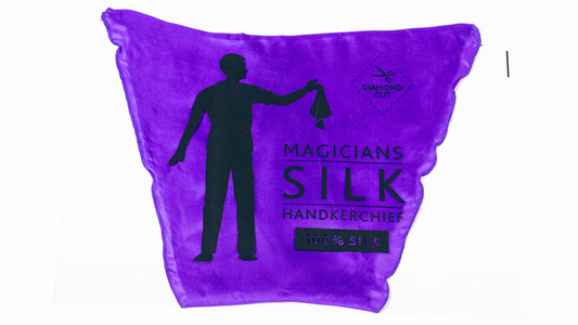 PRO SILK DIAMOND CUT PURPLE 24" by Murphy's Magic - Wizard Magic Shop