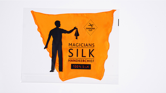 PRO SILK DIAMOND CUT ORANGE 18" by Murphy's Magic - Wizard Magic Shop