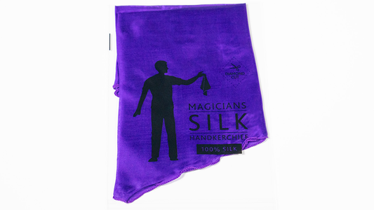PRO SILK DIAMOND CUT PURPLE 12" by Murphy's Magic - Wizard Magic Shop