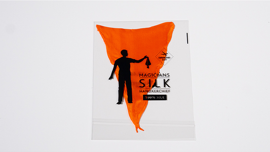 PRO SILK DIAMOND CUT ORANGE 12" by Murphy's Magic - Wizard Magic Shop