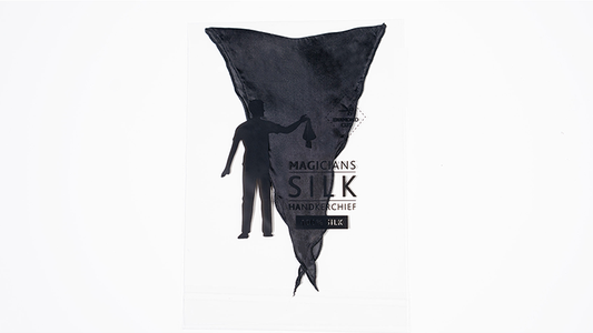 PRO SILK DIAMOND CUT BLACK 6" by Murphy's Magic - Wizard Magic Shop