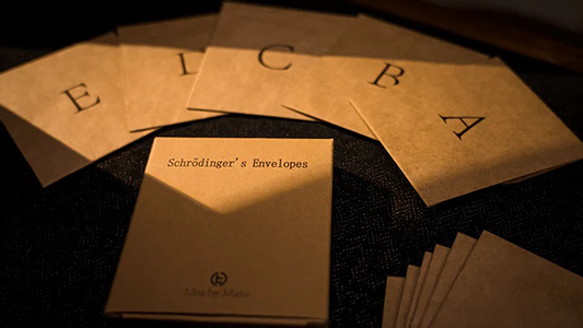 Schrödinger's Envelopes by Mato & TCC Magic - Wizard Magic Shop