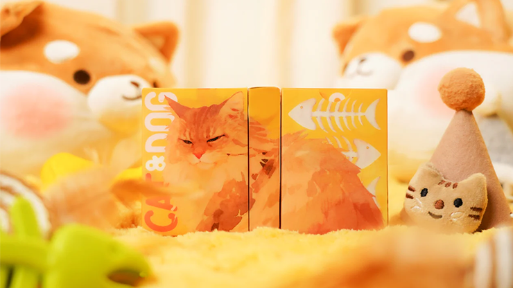 Cat & Dog Playing Cards by TCC Fashion