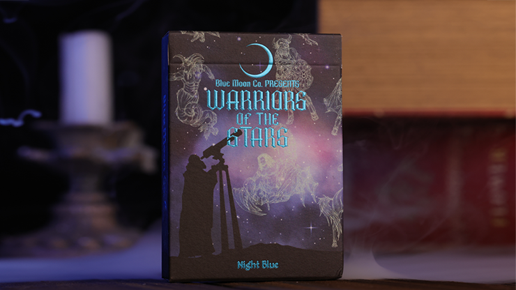 Warriors of the Stars:  Zodiac Playing Cards (Night Blue) by Blue Moon Co.