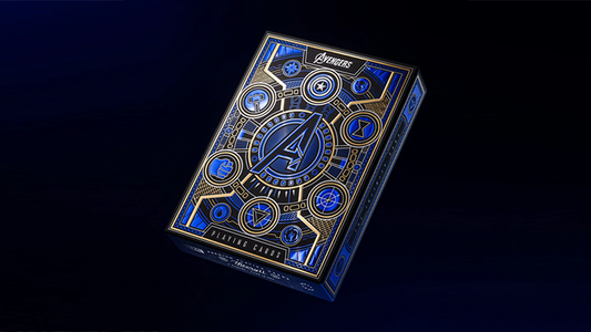 Avengers: Blue Edition Playing Cards by theory11 - Wizard Magic Shop