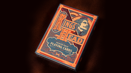 King's Head (Blue & Red) Playing Cards by Joker and the Thief - Wizard Magic Shop
