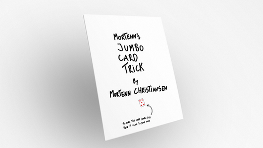 Mortenn's Jumbo Card Trick by Mortenn Christiansen - Wizard Magic Shop