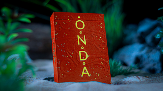 ONDA V2 (Coral) by Jocu Playing Cards - Wizard Magic Shop
