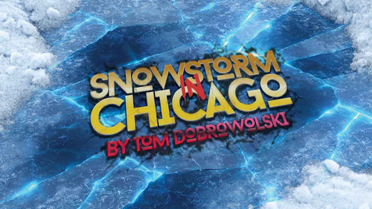 Bigblindmedia Presents Snowstorm In Chicago (Blue) by Tom Dobrowolski - Wizard Magic Shop