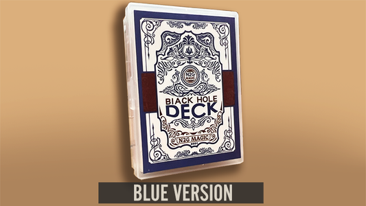 Black Hole Deck by WZ & N2G Magic (Blue) - Wizard Magic Shop