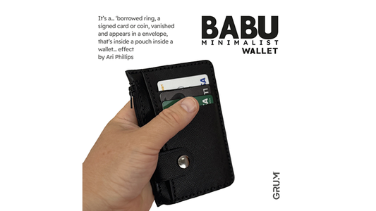 BABU Wallet Minimal by GRUM® - Wizard Magic Shop