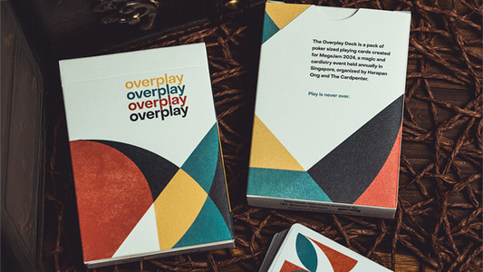 Overplay MegaJam Playing Cards (Designed by Harapan Ong, Wen Xiu, and printed by Bacon Magic - Wizard Magic Shop