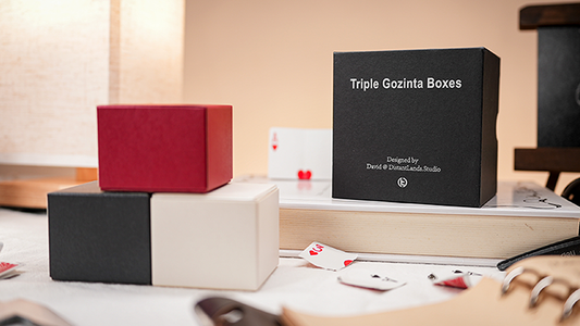 Triple Gozinta Boxes by Ivo David Oliveira & TCC Magic - Wizard Magic Shop
