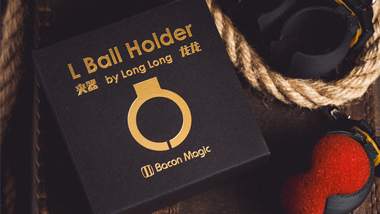 L Holder (Double Ball) by Long Long & Bacon Magic - Wizard Magic Shop