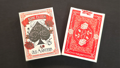 Rose Elites - Old Masters (Red) Marked Deck Playing Cards