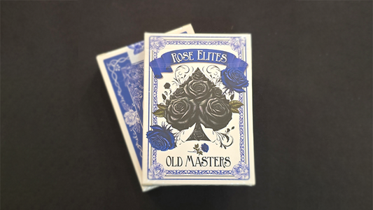 Rose Elites - Old Masters (Blue) Marked Deck Playing Cards - Wizard Magic Shop