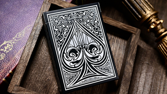 Sanctuary (Black) Playing Cards - Wizard Magic Shop