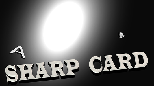 Sharp Card by Alain Vachon - Wizard Magic Shop