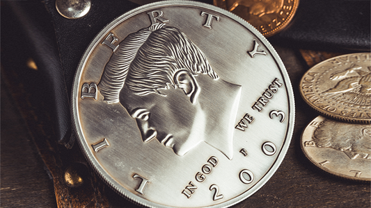 Bacon Jumbo Coin (Half Dollar) by Bacon Magic - Wizard Magic Shop