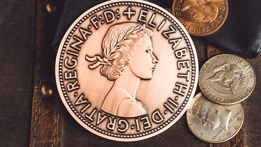 Bacon Jumbo Coin (English Penny) by Bacon Magic - Wizard Magic Shop