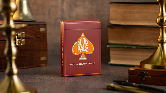 Good Pals Red Logo Playing Cards - Wizard Magic Shop