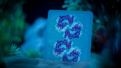 ONDA (Blue) Playing Cards by JOCU