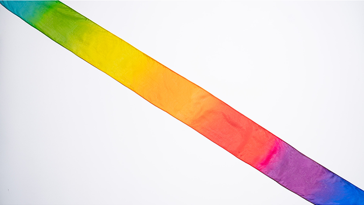 PRO SILK COLOSSAL RAINBOW STREAMER 33 foot X 18 inch by Murphy's Magic