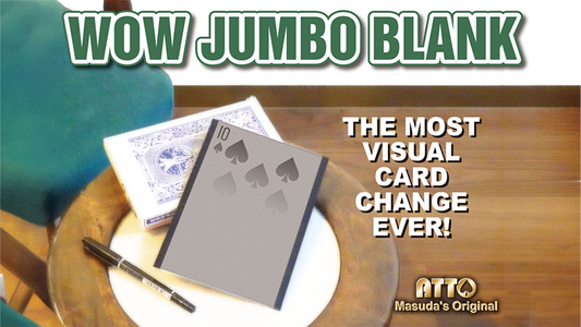 WOW JUMBO BLANK by Katsuya Masuda - Wizard Magic Shop
