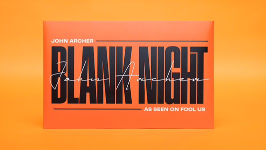 Blank Night 2025 Edition (Orange) by John Archer - Wizard Magic Shop