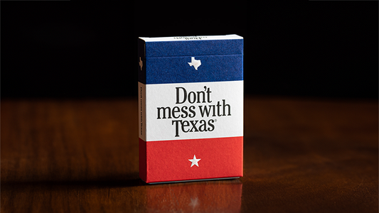 DON'T MESS WITH TEXAS™ PLAYING CARDS by Fultons - Wizard Magic Shop