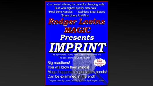 Imprint by Rodger Lovins - Wizard Magic Shop