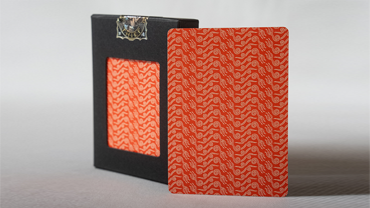 No Borders Edition 2 Crown Back (Red) Playing Cards by Joker and the Thief