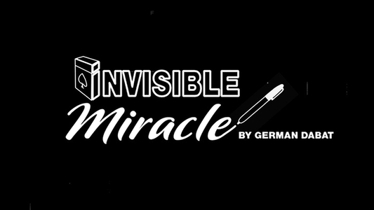 Invisible Miracle by German Dabat video DOWNLOAD - Wizard Magic Shop