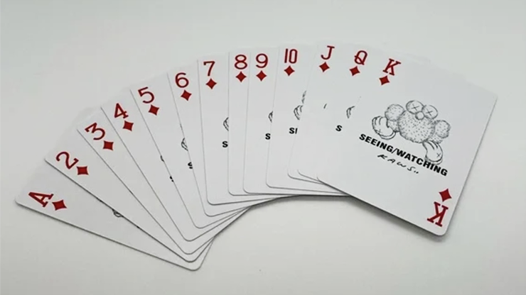 Kaws Seeing / Watching Playing Cards