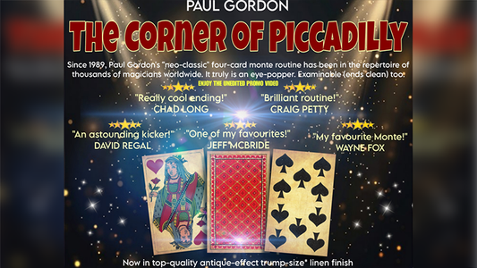 The Corner of Piccadilly (Limited Edition Trump Size Antique) by Paul Gordon