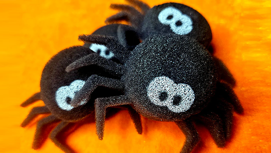 Super Sponge Spiders Sponge Ball Set alternate view - Wizard Magic Shop