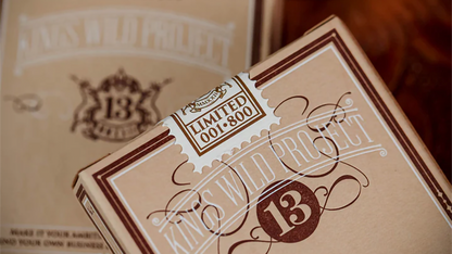 Limited No.13 Table Players Vol.13 Playing Cards by Kings Wild Project