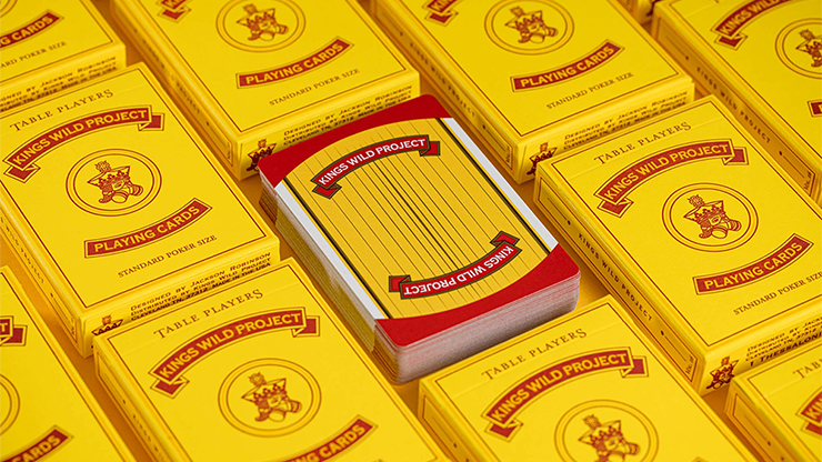 Limited No.13 Table Players Vol.16 Playing Cards by Kings Wild Project