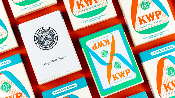 Limited No.13 Table Players Vol.22 Playing Cards by Kings Wild Project